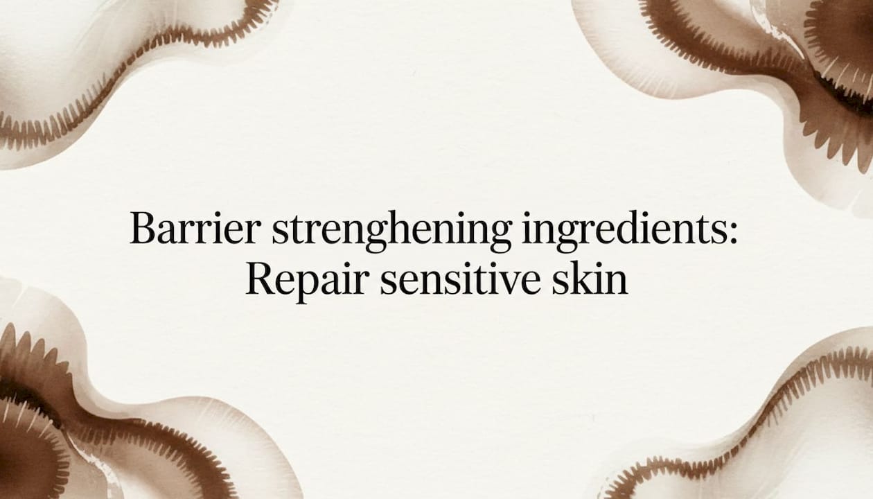 Barrier strengthening ingredients: Repair sensitive skin - Body Face Scalp®