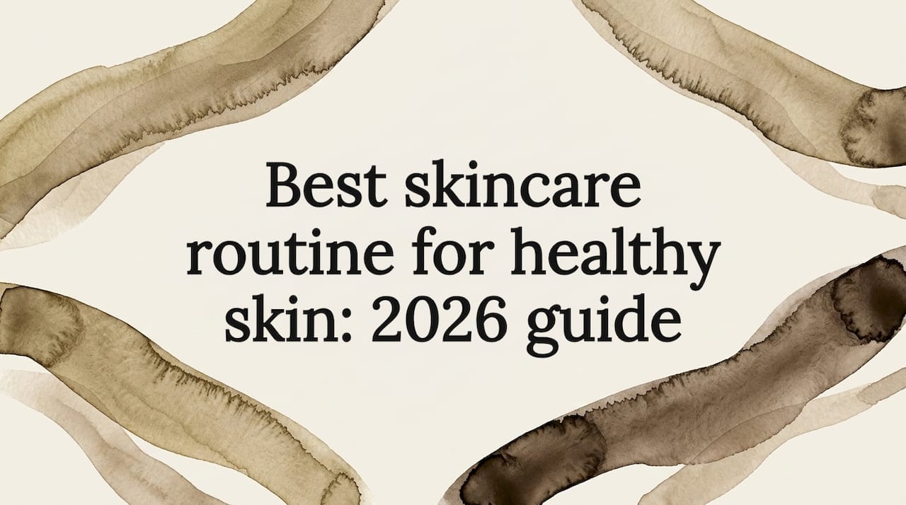 Best skincare routine for healthy skin: 2026 guide - Body Face Scalp®