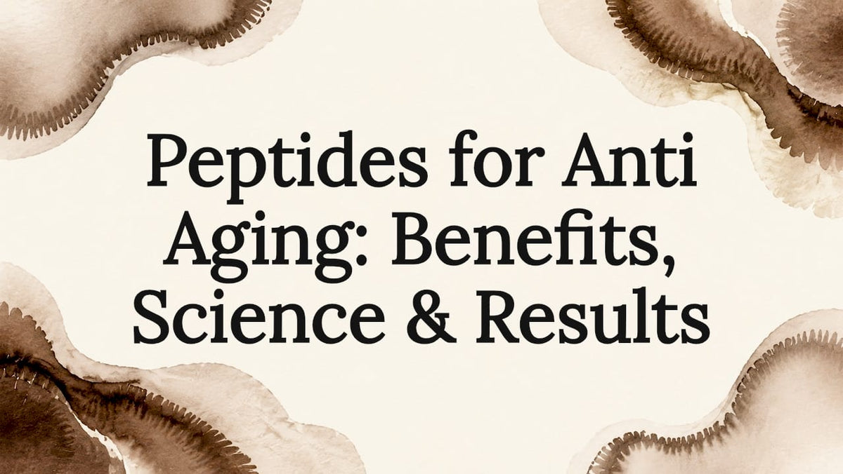 Peptides for anti aging: benefits, science & results - Body Face Scalp®