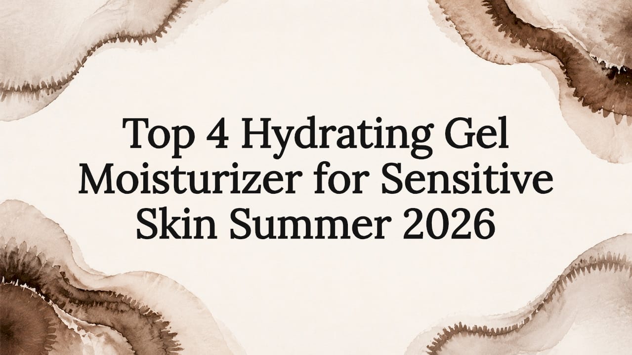 Top 4 Hydrating Gel Moisturizer for Sensitive Skin Summer 2026 - Body Face Scalp®
