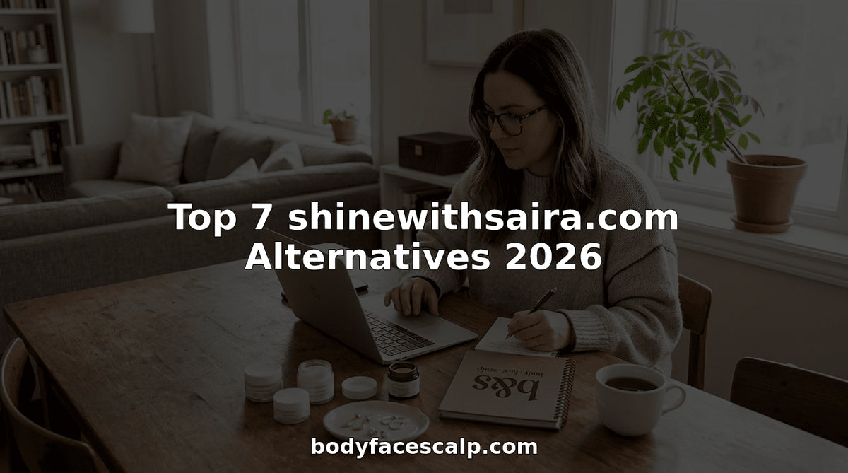 Top 7 shinewithsaira.com Alternatives 2026 - Body Face Scalp